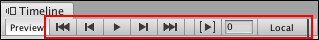 Timeline Playback Controls